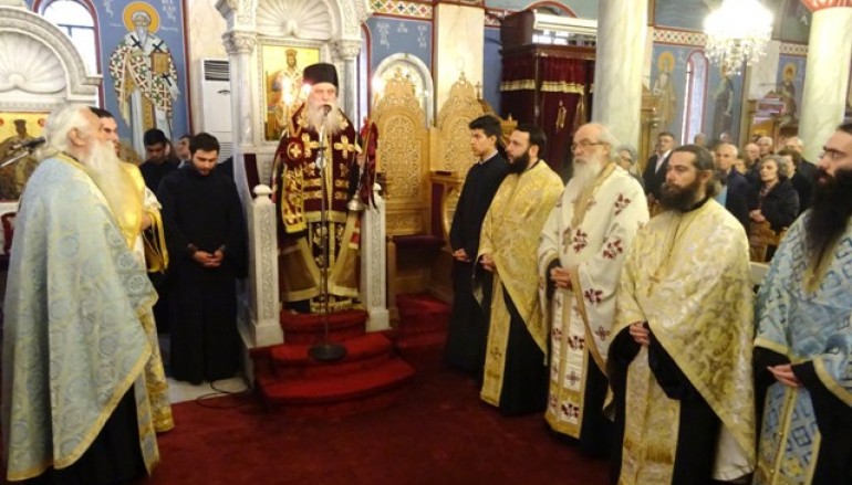 Ο ‘’Εσπερινός της Συγγνώμης’’ στον Ι.Ν Οσίου Νίκωνος Σπάρτης (ΦΩΤΟ)