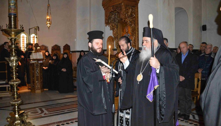 Ο Μητροπολίτης Νεαπόλεως στην Ι. Μονή Μεταμορφώσεως Σωτήρος Χορτιάτη (ΦΩΤΟ)