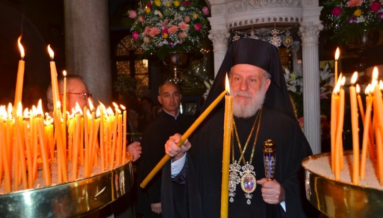 Πανηγυρικός Εσπερινός του Ευαγγελισμού της Θεοτόκου στη νήσο Τήνο (ΦΩΤΟ)