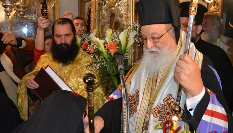 Ενθρόνιση νέας Ηγουμένης στην Ι. Μονή Επάνω Χρέπας Αρκαδίας (ΦΩΤΟ)