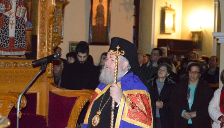 Εσπερινός της Συγνώμης στην Ι. Μ. Κυδωνίας (ΦΩΤΟ)