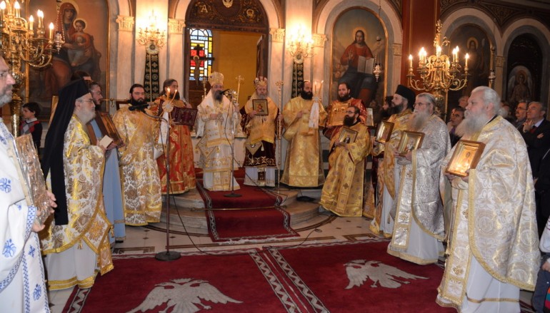 Πατρών: «Οι σύγχρονοι εικονοκλάστες επιθυμούν την αποκαθήλωση των ιερών συμβόλων» (ΦΩΤΟ – ΒΙΝΤΕΟ)