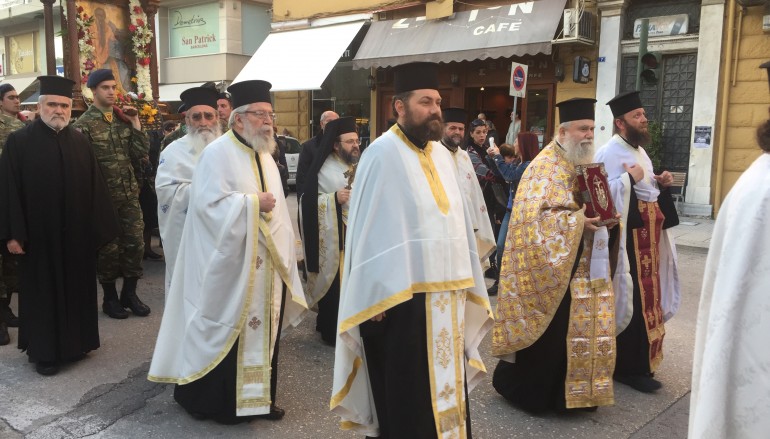 Ο Πολιούχος του Πύργου Άγ. Χαράλαμπος στο «σπίτι του» (ΦΩΤΟ)