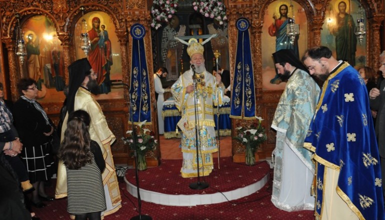 Η εορτή του Ευαγγελισμού της Θεοτόκου και της Εθνικής Επετείου στη Χαλκίδα (ΦΩΤΟ)