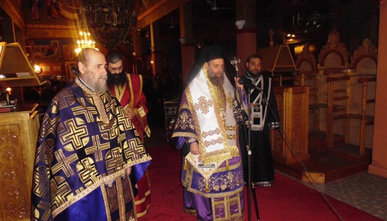 Προηγιασμένη Θ. Λειτουργία στην Άμπελο Σοφάδων (ΦΩΤΟ)