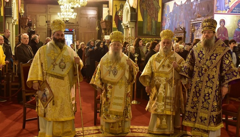 Πολυαρχιερατικό Συλλείτουργο στη Θεσσαλονίκη για τον Αγ. Γρηγόριο Παλαμά (ΦΩΤΟ)