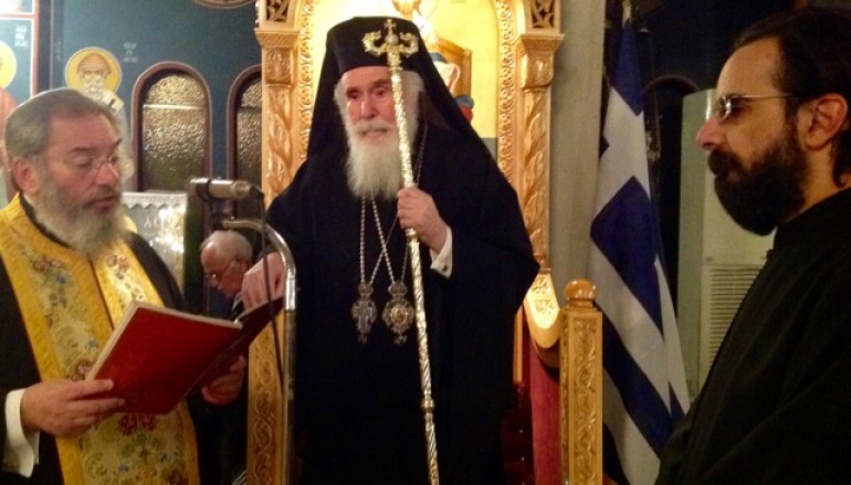 Η Ακολουθία των Χαιρετισμών στον Ι. Ναό Αγ. Κοσμά Ν. Φιλαδελφείας (ΦΩΤΟ)