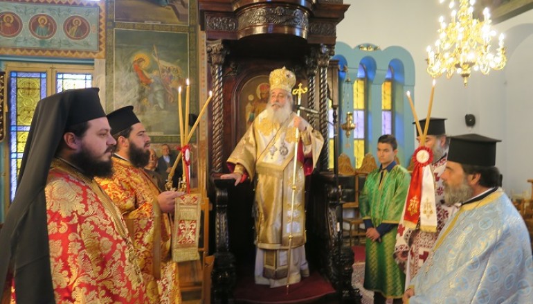 Ο Μητροπολίτης Φθιώτιδος στις Λιβανάτες (ΦΩΤΟ)