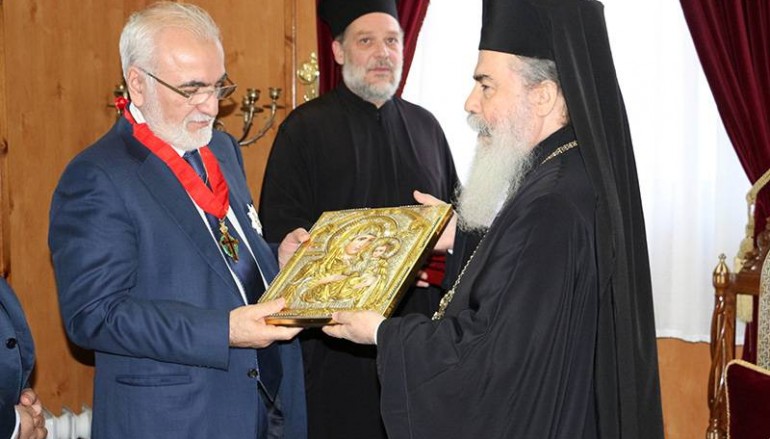 Στον Πατριάρχη Ιεροσολύμων ο Ιβάν Σαββίδης (ΦΩΤΟ – ΒΙΝΤΕΟ)
