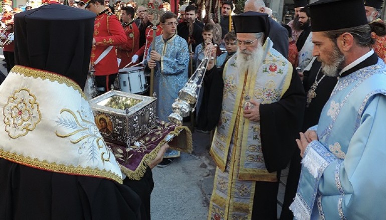 Η Ιερά Σιαγόνα του Τιμίου Προδρόμου στην Άρτα (ΦΩΤΟ-ΒΙΝΤΕΟ)