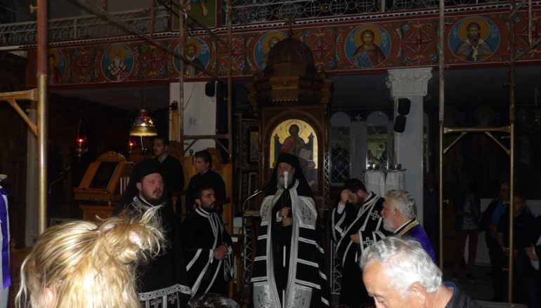 Η Ακολουθία του Νυμφίου στην Ι. Μ. Κορίνθου (ΦΩΤΟ)