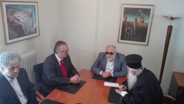 Ο Μητροπολίτης Σισανίου συναντήθηκε με τον Υπουργό Εσωτερικών (ΒΙΝΤΕΟ)
