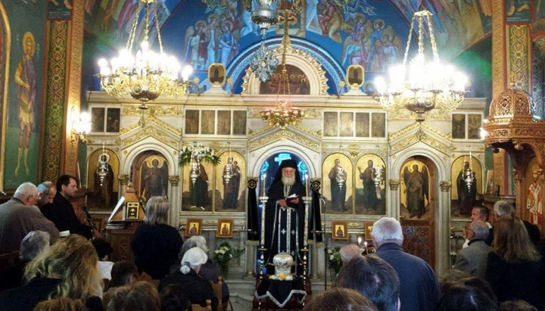 Η εορτή του Αγίου Νεομάρτυρος Δημητρίου Πολιούχου της Τρίπολης (ΦΩΤΟ)