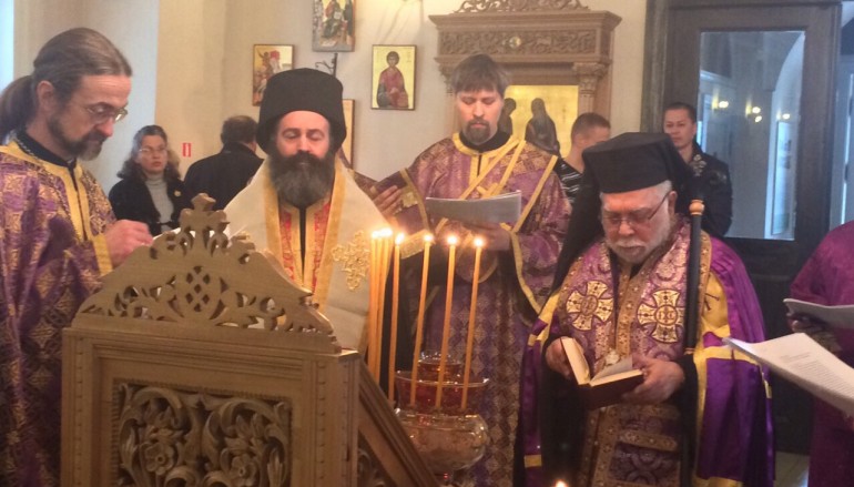 Η Ακολουθία του Ιερού Ευχελαίου στην Εκκλησία της Εσθονίας (ΦΩΤΟ)