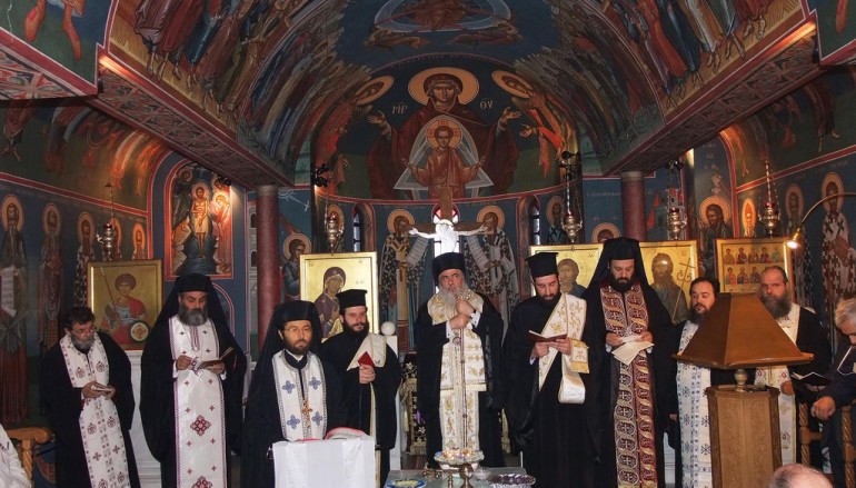 Ο Μητροπολίτης Νεαπόλεως τέλεσε την ακολουθία του ευχελαίου στο Νοσοκομείο Παπαγεωργίου (ΦΩΤΟ)