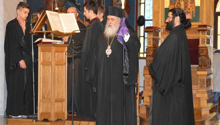 Ακολουθία του Νυμφίου στον Ι.Ν.Προφήτη Ηλία Ηλιουπόλεως (ΦΩΤΟ)