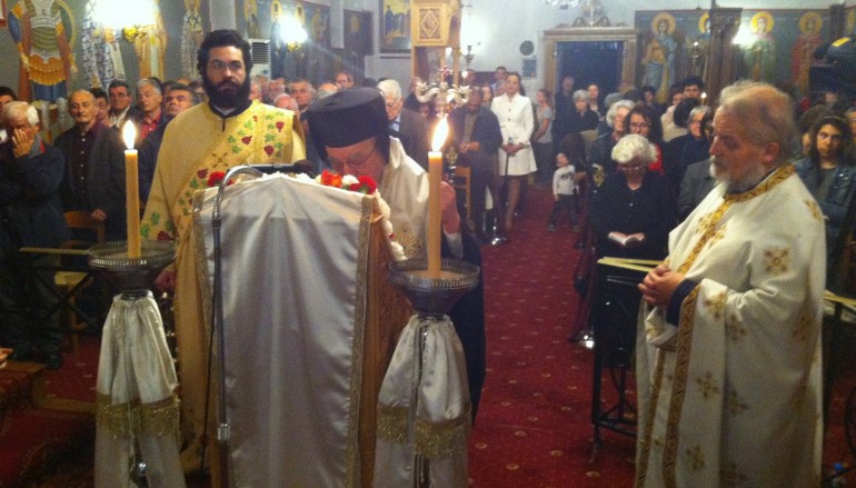 Ο Ακάθιστος Ύμνος στον Ι.Ν. Αγ. Αθανασίου Γιαννουζίου Αγρινίου (ΦΩΤΟ)