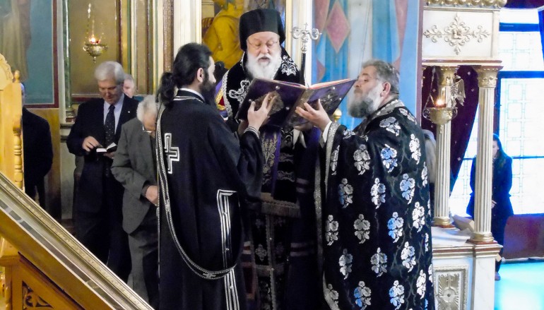 Η Μεγάλη Τρίτη στην Ι. Μητρόπολη Μαντινείας (ΦΩΤΟ)