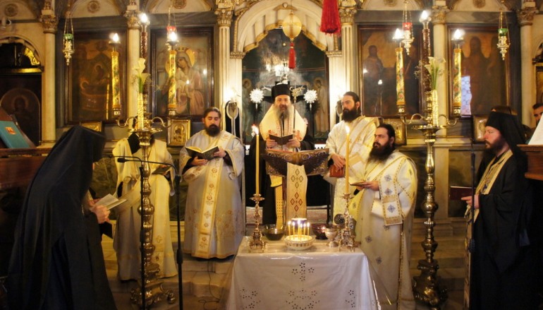Τό Ἱερό Εὐχέλαιο στήν Ἱ. Μονή Γηροκομητίσσης (ΦΩΤΟ)