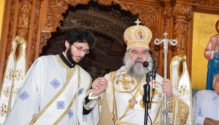 Χειροτονία διακόνου από τον Μητροπολίτη Λεμεσού (ΦΩΤΟ)