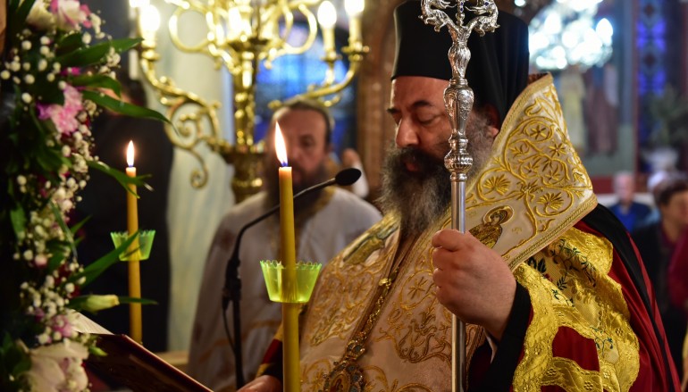 Οι Δ΄ Χαιρετισμοί στην Ι. Μητρόπολη Λαγκαδά (ΦΩΤΟ)