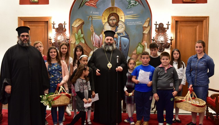 Λαγκαδά: «Η Έγερση του Λαζάρου αποτελεί το προμήνυμα της κοινής Ανάστασης» (ΦΩΤΟ)