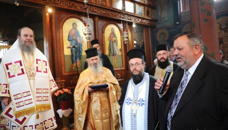 Ο Μητροπολίτης Ιερισσού στο Μνημόσυνο του Αρχιμ. Ευθυμίου Πρέπη (ΦΩΤΟ)