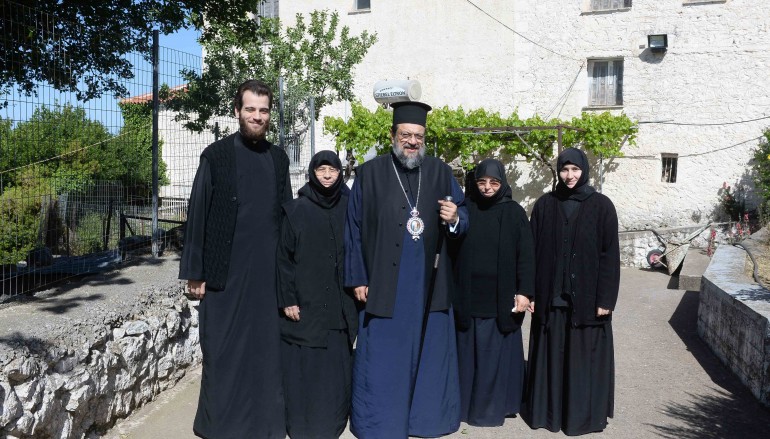 Στην Ι. Μονή Δημιόβης ο Μητροπολίτης Μεσσηνίας (ΦΩΤΟ)