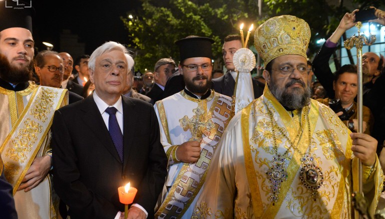 Παρουσία του Προέδρου της Δημοκρατίας η Ακολουθία του Επιταφίου στην Καλαμάτα