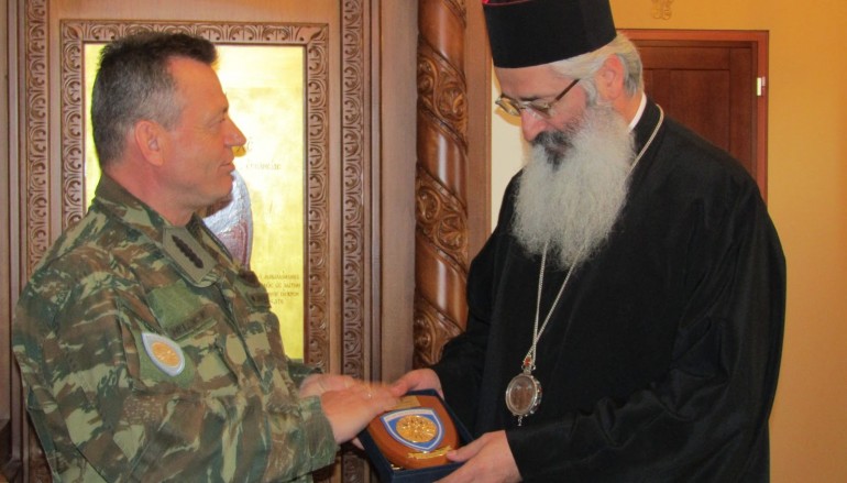 Στο Μητροπολίτη Αλεξανδρουπόλεως ο Αρχηγός της 1ης Στρατιάς (ΦΩΤΟ)