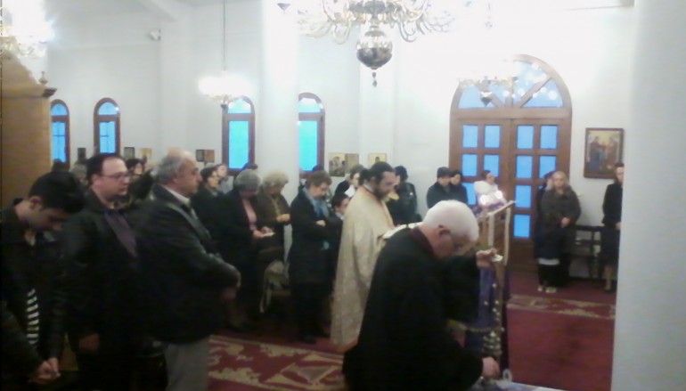 Η Aκολουθία των Γ’ Χαιρετισμών στην Εκκλησιαστική Ακαδημία Θεσσαλονίκης (ΦΩΤΟ)