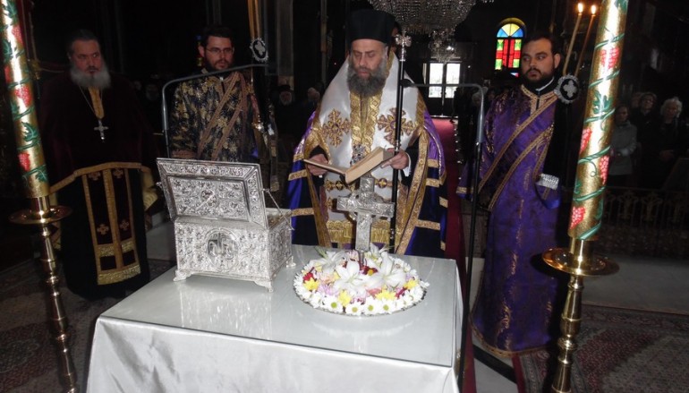 Χαιρετισμοί του Τιμίου Σταυρού στην Ι. Μ. Θεσσαλιώτιδος (ΦΩΤΟ)