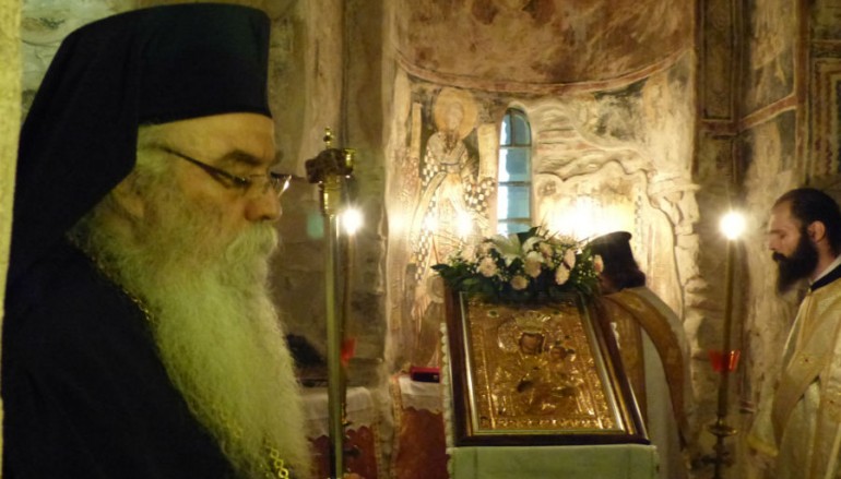 Οι Δ΄ Χαιρετισμοί στην Παναγία Κουμπελίδικη στην Καστοριά (ΦΩΤΟ)