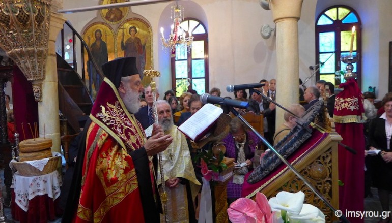 Ο Ακάθιστος Ύμνος στην Άνδρο (ΦΩΤΟ)