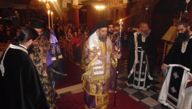 Αγρυπνία του Αγίου Αρσενίου Αρχιεπισκόπου Ελασσώνος (ΦΩΤΟ)