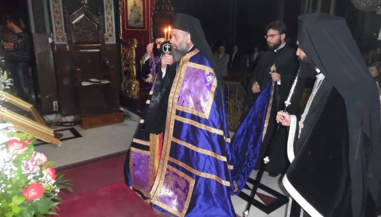 Η Ακολουθία του Νυμφίου στον Μητροπολιτικό Ι. Ναό Καρδίτσας (ΦΩΤΟ)