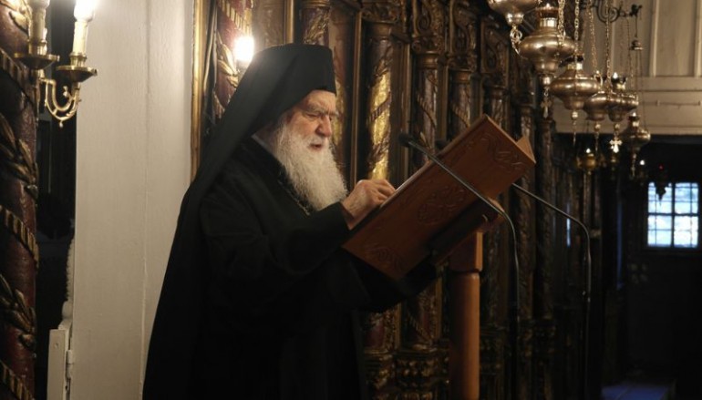 Κατανυκτικός εσπερινός στην Ι. Μ. Μαρωνείας (ΦΩΤΟ)