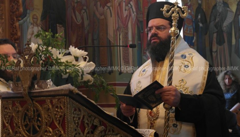 Ο Ακάθιστος Ύμνος στην Ι. Μ. Μαρωνείας (ΦΩΤΟ)