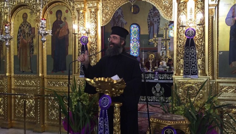 Ομιλία του Αρχιμ. Ανδρέα Κονάνου στην Ι. Μ. Λαρίσης (ΦΩΤΟ)