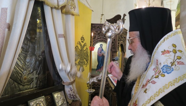 Η Δ΄ Στάση των Χαιρετισμών στην Ι. Μονή Αντινίτσης (ΦΩΤΟ)