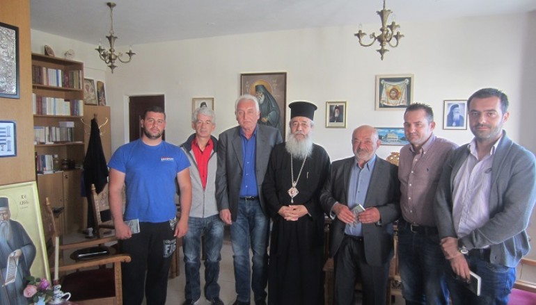 Η οργανωτική Επιτροπή «Ποδηλατικός άθλος στα βουνά της Ρούμελης» στον Μητροπολίτη Φθιώτιδος (ΦΩΤΟ)