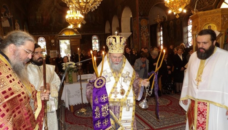 Μνημόσυνο του πρωτοπρ. Θωμά Δασκαλάκη στα Εξαμίλια Κορινθίας (ΦΩΤΟ)