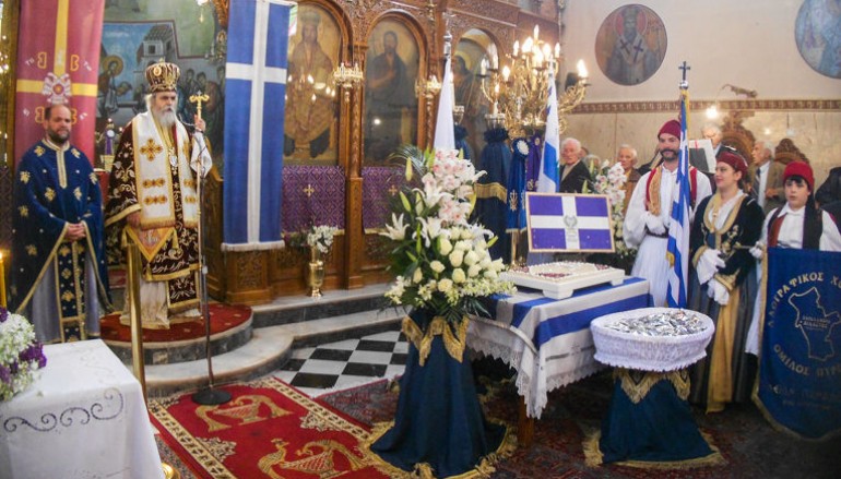 Η Κυριακή της Σταυροπροσκυνήσεως στην Ι. Μ. Ηλείας (ΦΩΤΟ)