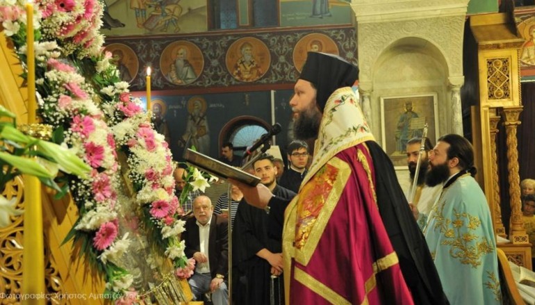 Ο Ακάθιστος Ύμνος στην Ι. Μ. Νέας Ιωνίας (ΦΩΤΟ)
