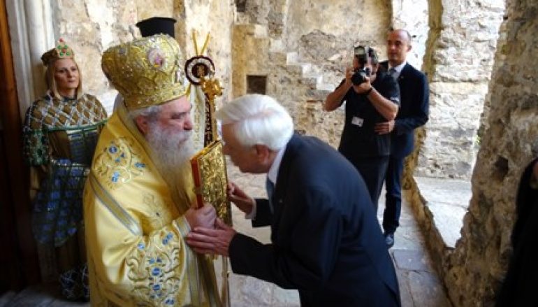 Παρουσία του Προέδρου της Δημοκρατίας τα «Παλαιολόγια» στο Μυστρά (ΦΩΤΟ)
