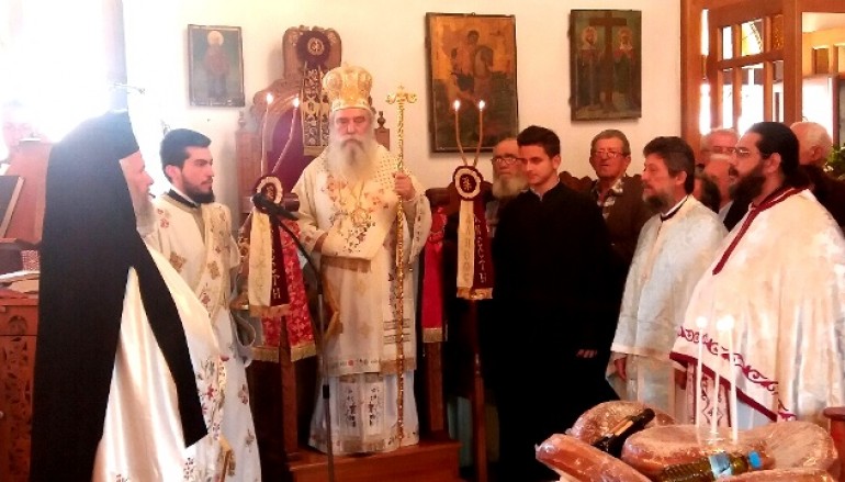 Αρχιερατική Θεία Λειτουργία στον. Ι.Ναό Ζωοδόχου Πηγής Ρειχέας (ΦΩΤΟ)