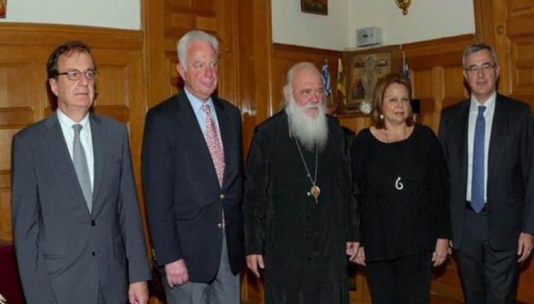 Συνάντηση του Αρχιεπισκόπου Ιερώνυμου με αντιπροσωπεία του ΟΠΕΜΕΔ