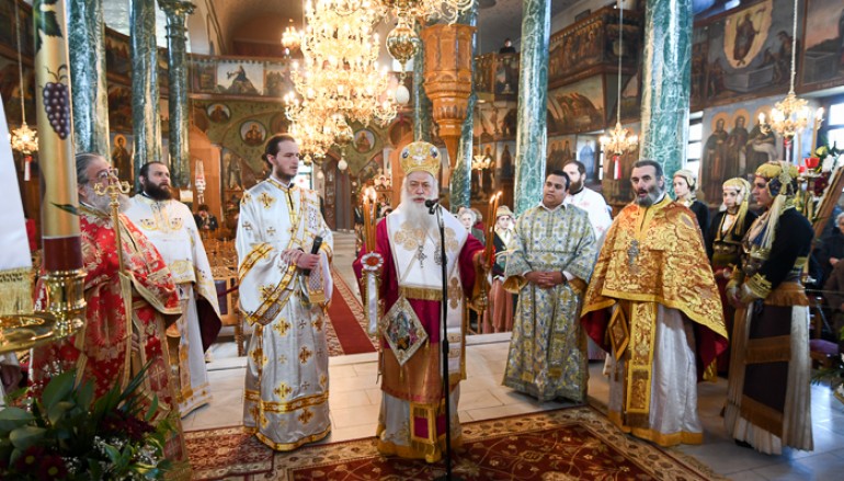 Η εορτή της Αγίας Ειρήνης στην Ι. Μ. Βεροίας (ΦΩΤΟ)