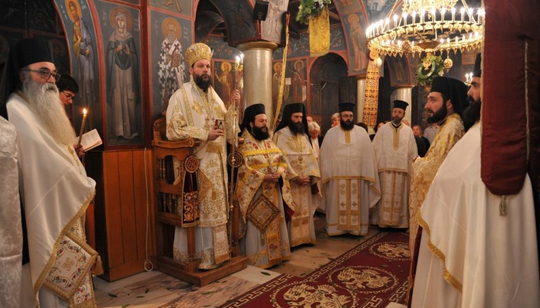 Πανηγυρικός Εσπερινός στον Αγ. Γεώργιο Ν. Ηρακλείου (ΦΩΤΟ)