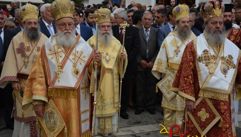 Η Τρίπολη υποκλίθηκε στους Πολιούχους της Νεομάρτυρες Δημήτριο και Παύλο (ΦΩΤΟ)